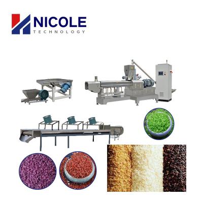 China 500kg/H Fortified Rice Production Line Customized Voltage for sale