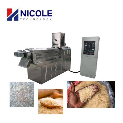 China 1200kg/H Ce Certified Artificial Rice Processing Line Industrial Stainless Steel for sale