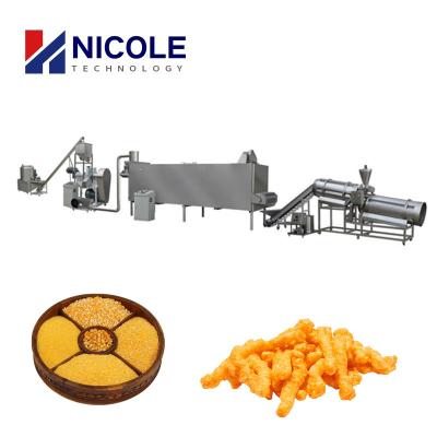 China CE 150kg Corn Curls Making Machine Industrial Automatic Rotary for sale