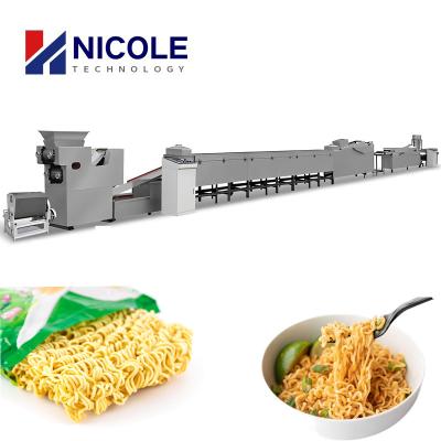 China Energía Fried Instant Noodles Production Line 304 inoxidables del vapor para la pequeña empresa en venta