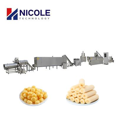 China petiscos do milho 150kg/H que fazem a máquina o enchimento industrial do núcleo do alimento à venda