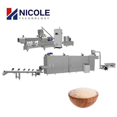 China 300kg/H Stainless Steel Fortified Rice Processing Line Full Automatic Cleaning Extrusion for sale