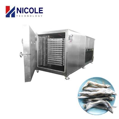 China Dried Meat Fruit Food Vacuum Freeze Dryer Machine Automatic for sale