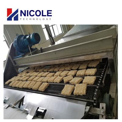 China Tallarines inmediatos de la fritada automática completa que hacen el acero inoxidable de la máquina 304 en venta
