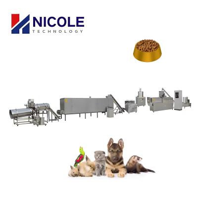 China Commercial Use Industry Pet Dry Dog Food Pellet Production Line 250kg/H for sale