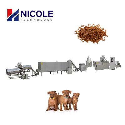 China CE Stainless Steel Pet Pellet Food Production Line Customized for sale