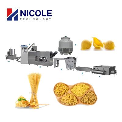 China Fully Automatic Macaroni Pasta Spaghetti Making Machine Multifunction for sale