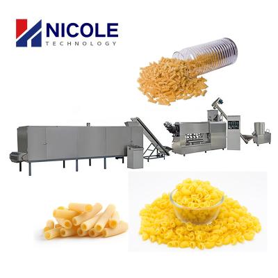 China Plant Use Electrical Pasta Macaroni Spaghetti Machine 120kg/h / 250kg/h for sale