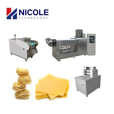 China Semi Automatic Lasagna Sheet Extruder Making Production Line 380V for sale