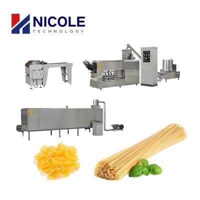 China Industrial Corn Spaghetti Noodle Machine Long Cut Dry Pasta Production Line for sale