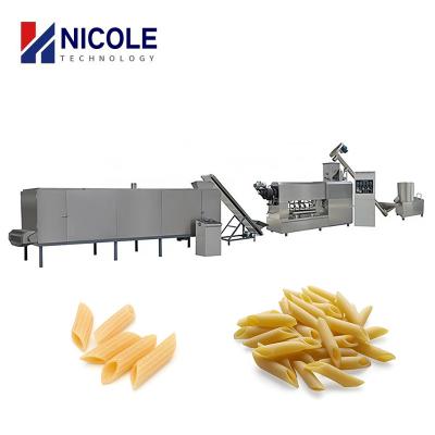 China Automatic Industrial Screw Extrusion Macaroni Pasta Making Production Line for sale