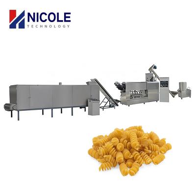 China Electric Industrial Long Cut Italy Pasta Macaroni Extrusion Production Line 200kg/H for sale