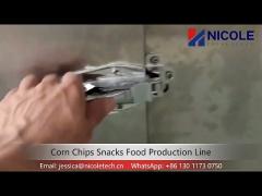 150kg/H Corn Snacks Making Machine Industrial Food Core Filling