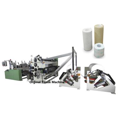 China Toilet Paper And Kitchen Towel Making Machine PLC Control System for sale