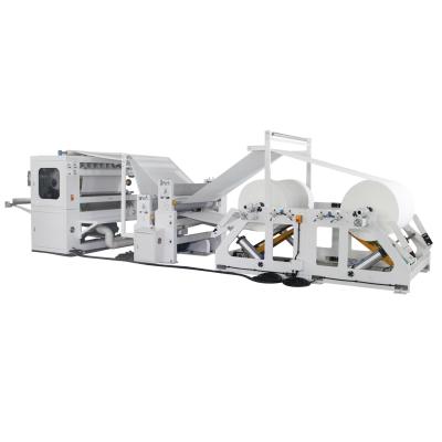 China Paper Towel Facial Tissue Making Machine Interfold Folding Machine for sale