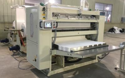 China 2-6 Lanes V Folded Tissue Folding Machine , Hand Towel Automatic Folding Machine for sale