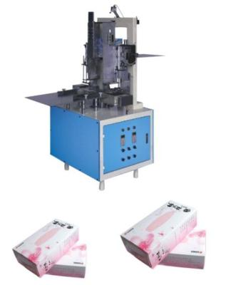China High Speed Automatic Box Packing Machine , Paper Packaging Box Making Machine for sale