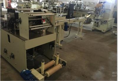 China Durable Tissue Paper Napkin Machine , Paper Roll Manufacturing Machine 380V 50Hz for sale