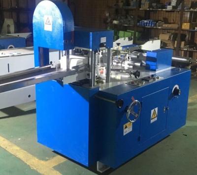 China Hoja de sierra plegable de la banda de la máquina del papel seda semi automático que corta vida útil larga en venta