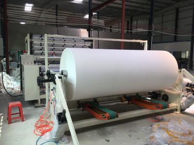 China Non - Stop Kitchen Towel / Toilet Tissue Production Line With Stable Speed 220m/Min for sale