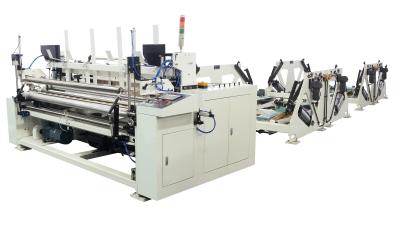 China Steel To Rubber Pattern Embossing Tissue Folding Machine With Root Vacuum Pump for sale