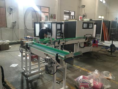 China Fast Speed Bundle Packing Machine Packed V Fold Facial Simen Controls for sale