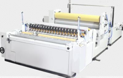 Chine Grande machine de rebobinage de papier hygiénique de petit pain de JRT/HRT avec le système de SIMEN à vendre