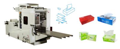 Chine machine à emballer faciale de fois de 220v 50Hz V, machine d'emballage de papier manuellement à vendre