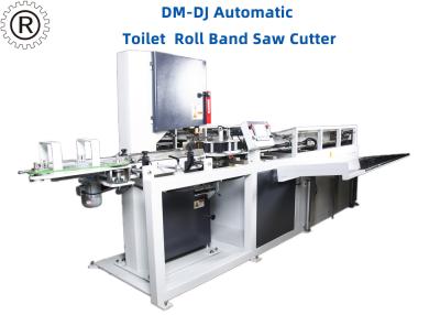 China 11Kw Toilet Paper Roll Band Saw Cutter  /  Automatic Cutting Machine for sale