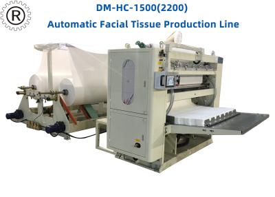 China V Fold Facial Tissue Machine Added Automatic Transfer Unit for sale