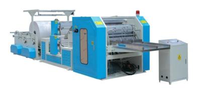 China C Fold Vacuum Pump Dinner Napkin Making Machine Automatic Seperation Unit for sale