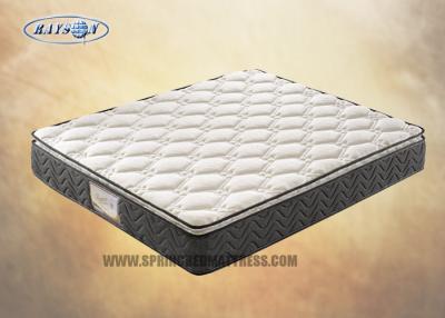 China Pillow Top Bonnell Mattress With Knitted Fabric Convoluted Foam Roll Pakage for sale