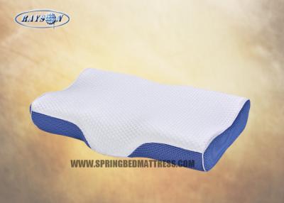 China Professional Woven King Size Memory Foam Neck Pillow 50*30*10/7cm for sale
