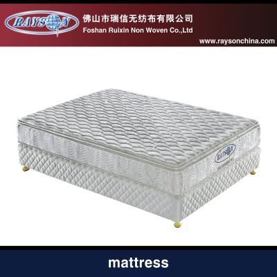 China Euro Top Compress Double Pocket Spring Mattress 5 Star Hotel Furniture for sale