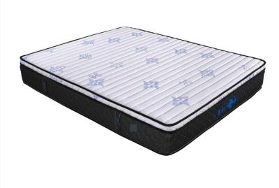 China Euro Top Rolled Packed Convoluted Foam Roll Up Mattress With Knitted Fabric for sale