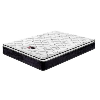 China Queen Double King 10 Inch Pillow Top Bonnell Spring Mattress Compressed Mattress In Box for sale