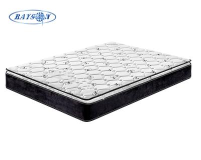 China RAYSON OEM Pillow Top Bonnell Spring Mattress 9 Inch for sale