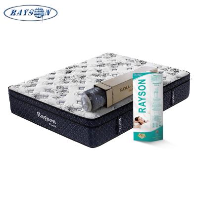 China Home Hotel Bed Eurotop 12 Inch Pocket Coil Sprung Mattress for sale