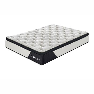 China 30cm Hotel Bed Mattress Roll Memory Foam Bed Box Pocket Spring Mattress Euro for sale