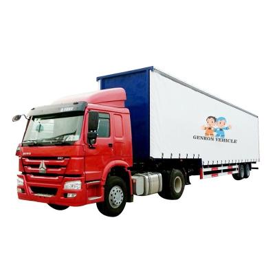 China 60000kg Bulk Cargo Triaxle Sliding 13m Curtain Side Trailers for sale