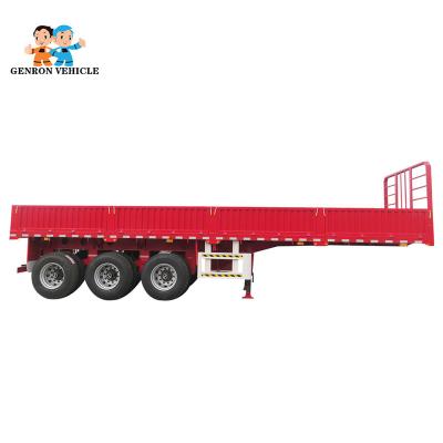 China 50T Side Wall Semi Trailer for sale