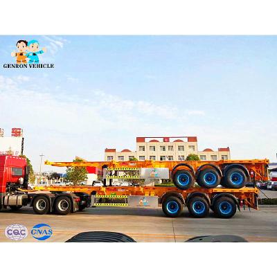 China 20ft Container Semi Trailer for sale