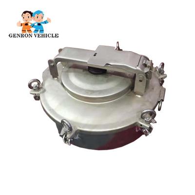 China Customized Spare Parts of Manhole Cover and flange with Big Plate is used the Plate to Punch Forming for sale