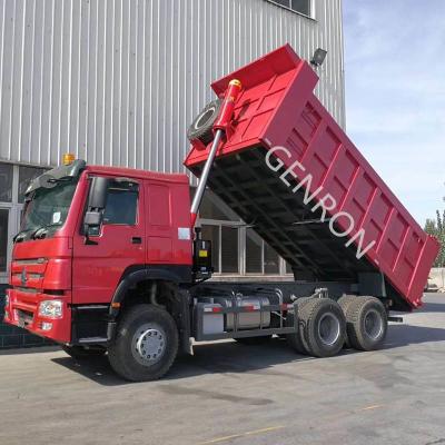 China 50 toneladas de 20cbm uno de camiones volquete resistentes del durmiente ZF8118 en venta