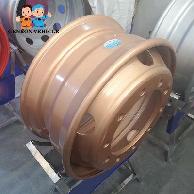 China Bordas de aço da roda do anel 22.5x9.00 do reboque da carga de Smithing dos acessórios à venda