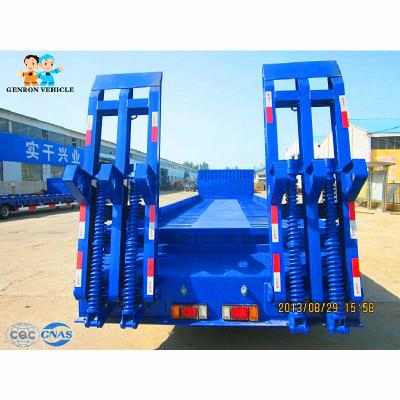 China 150T Heavy Duty Low Bed Trailers for sale