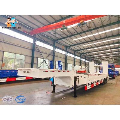 China 13M Lowboy Equipment Trailers for sale