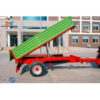 China Solid Structure Compact Sidewall  Drop Side Tipping Trailer for sale