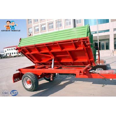 China Horse Muck Tipping Trailer for sale