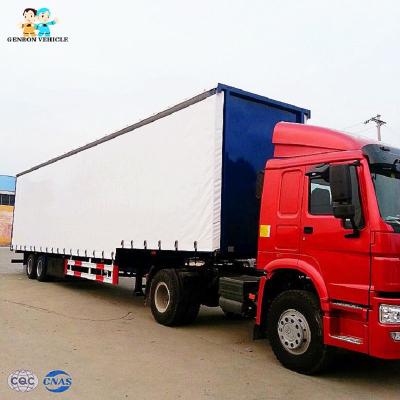 China 900gsm Curtainsider Trailers for sale